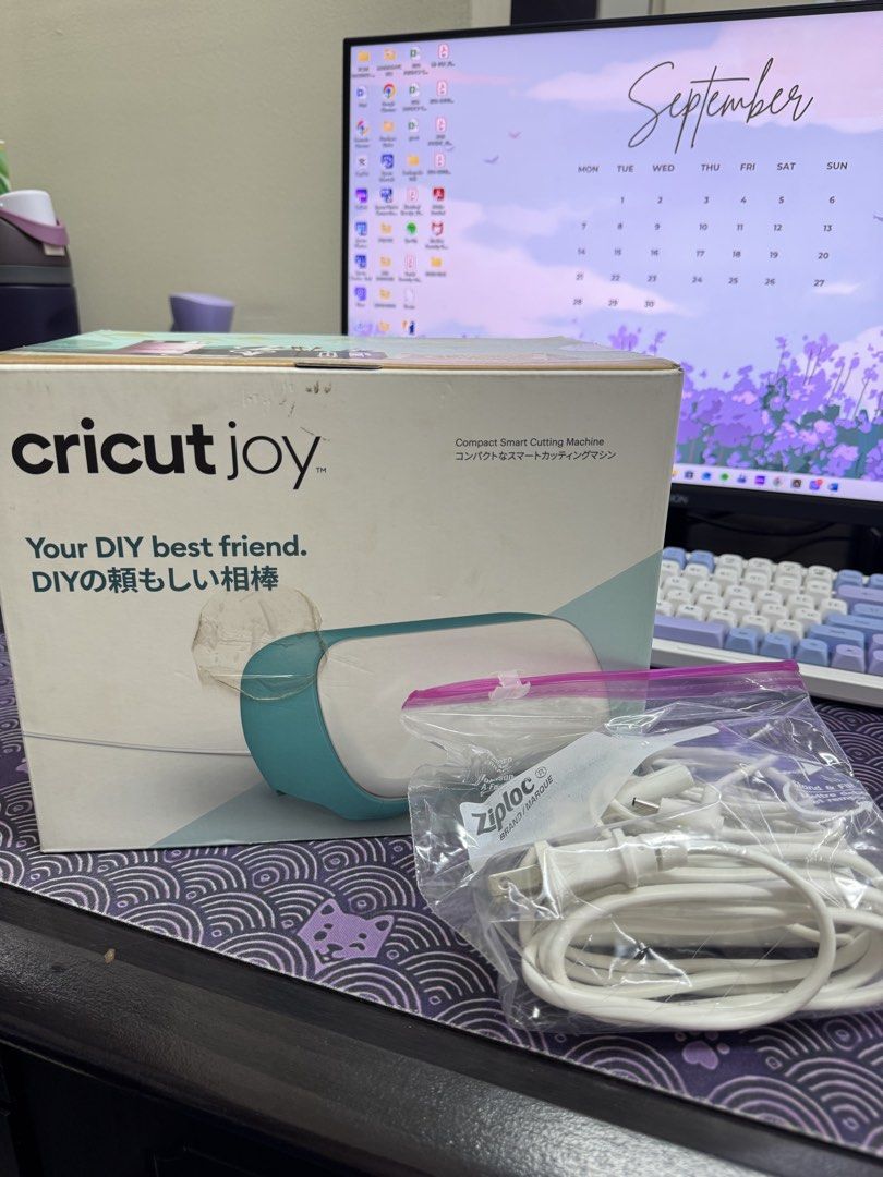 Cricut Joy (Category: Craft Supplies & Tools) located in Muntinlupa City. Submitted by heynahhh (Listing ID 1464998977, Image 1). Description: Cricut Joy (brandnew) Unit only 4,500.