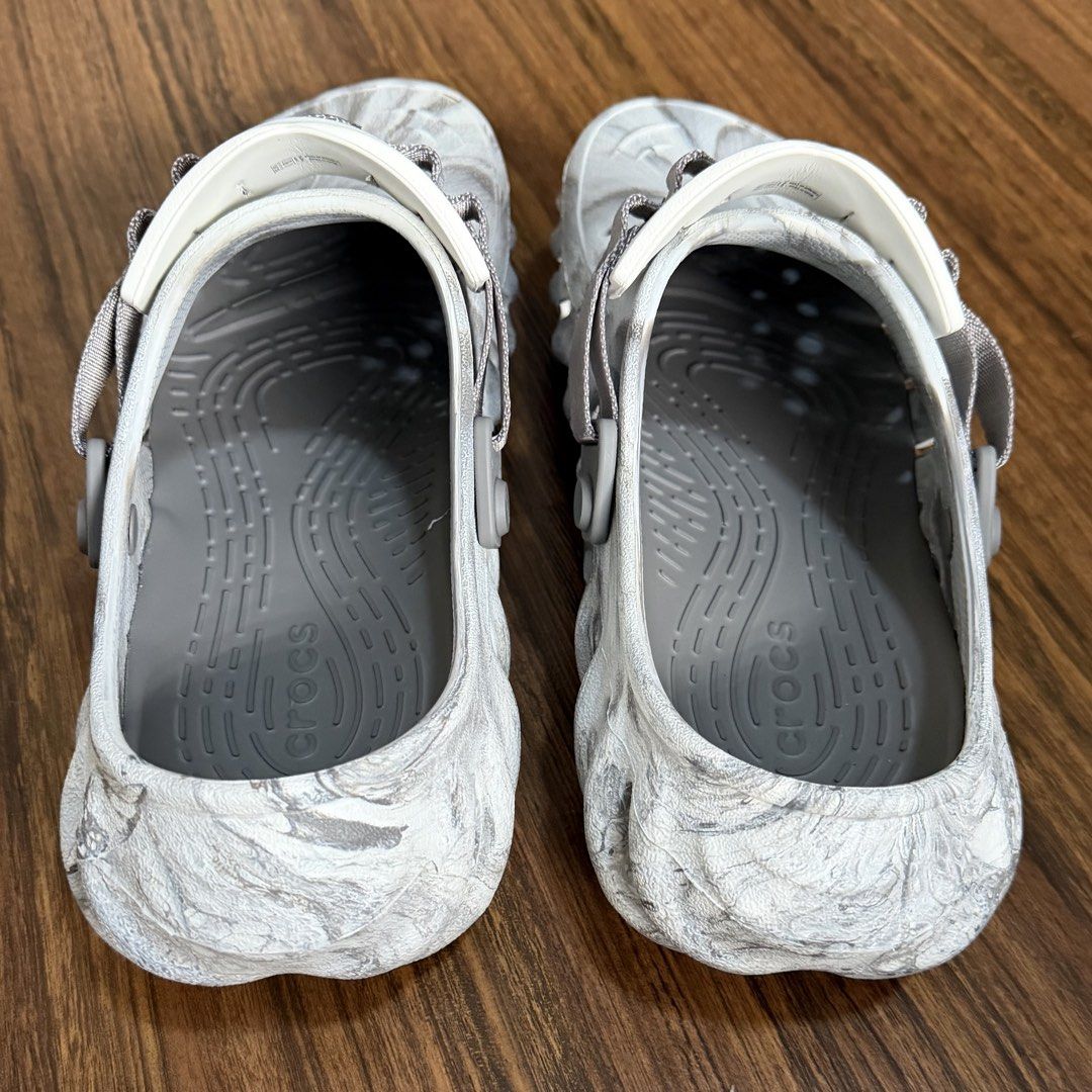 Crocs Echo Marbled Clog (Category: Slippers & Slides) located in Quezon City. Submitted by benjoaquino (Listing ID 1464983256, Image 3). Description: Model: Crocs Echo Marbled Clog Colorway: Moonlight Multi Size: M9 / W11 Condition: 10/10 (fitted only in-store) RFS: Prefer the Atmosphere colorway Brand new price is P4,995. Guaranteed original or 3x your money back. Slightly negotiable. .