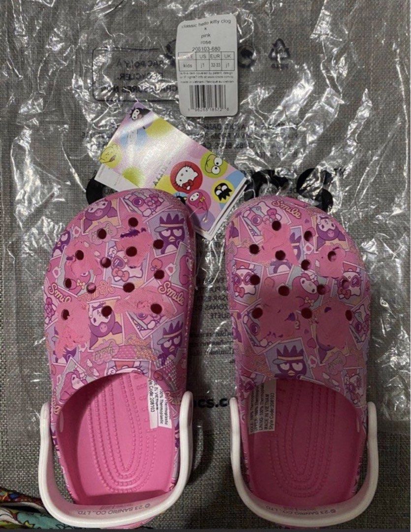 Crocs sandals (Category: Babies & Kids Fashion) located in Manila. Submitted by bwshoppe (Listing ID 1465047485, Image 1). Description: Brand new Crocs limited edition Size 32-33 EU for kids Purchased abroad.