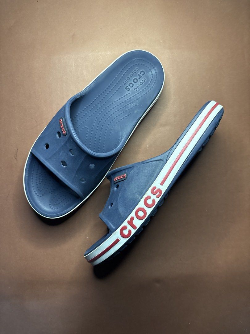 Crocs slides (Category: Slippers and slides) located in Cagayan de Oro. Submitted by _kai.thrift (Listing ID 1465101818, Image 1). Description: .