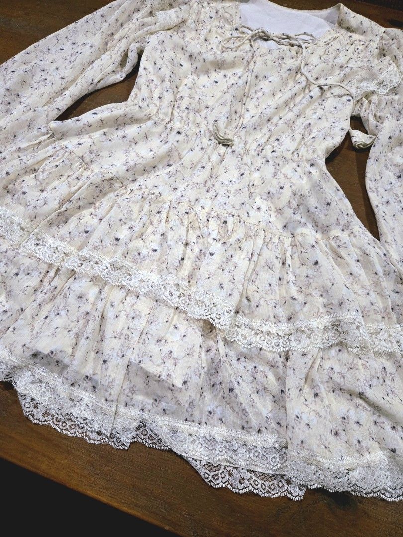 Cute Dress (Category: Dresses) located in Manila. Submitted by oki.ukay (Listing ID 1465092493, Image 2). Description: best fit xs-m ( dimensions are on the photo).