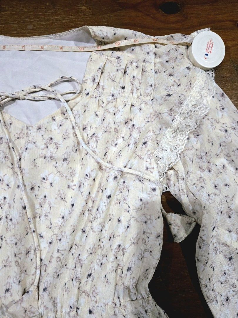 Cute Dress (Category: Dresses) located in Manila. Submitted by oki.ukay (Listing ID 1465092493, Image 3). Description: best fit xs-m ( dimensions are on the photo).