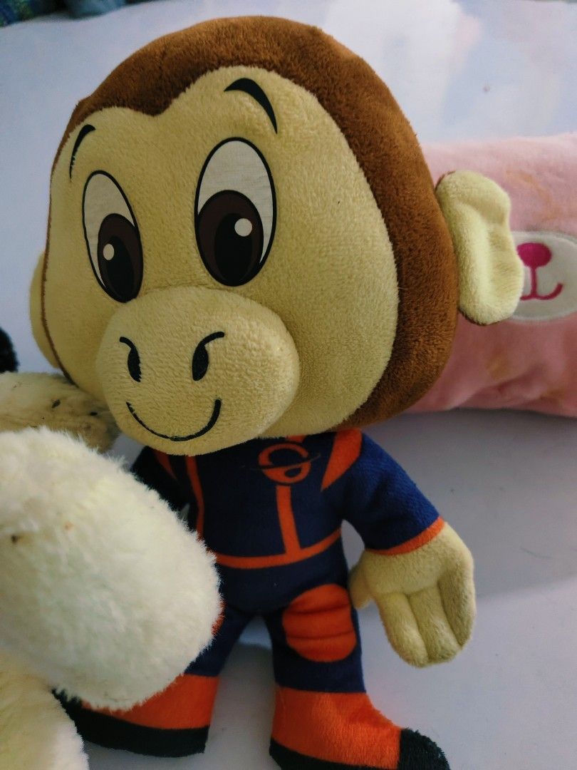 Cute Monkey Stuffed Toy with Space Suit (Category: Plushies & Soft Toys) located in Bulacan. Submitted by babz30261 (Listing ID 1465168158, Image 1). Description: - Adorable plush monkey toy wearing a detailed blue and orange astronaut suit - Features big expressive eyes, soft brown fur, and a cute beige face - Clean and well-kept condition - Perfect as a collectible for toy fans or charming decor for a kid's room.