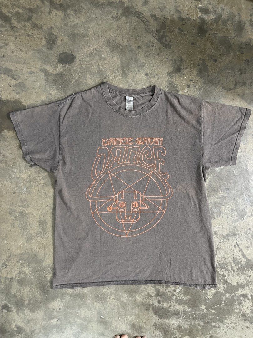 Dance Gavin Dance (Category: Tshirts & Polo Shirts ) located in Cebu City. Submitted by kingzki032 (Listing ID 1465102924, Image 1). Description: Fair Condition, good fade Size : Large Gildan Heavy Dimes : 20.5x26.
