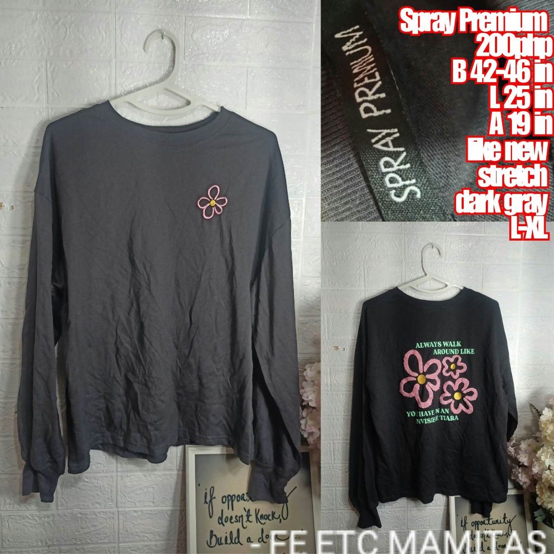 Dark gray Longsleeve (Category: Longsleeves) located in Santa Maria. Submitted by usbrands1987 (Listing ID 1465116347, Image 1). Description: .