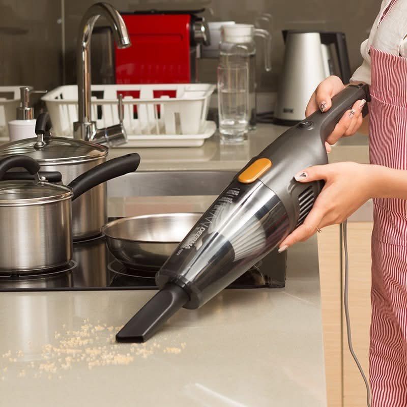 Deerma DX115C Handheld Vacuum Cleaner (Category: Vacuum Cleaner & Housekeeping) located in Manila. Submitted by kisshadg23 (Listing ID 1465124228, Image 2). Description: - Brand new and 100% unused in original retail packaging - 2-in-1 design: Easily converts from a stick vacuum to a handheld unit - Powerful suction handles dust, crumbs, and debris with ease - Includes 3 major brush heads for versatile cleaning around the house - Compact and ligh