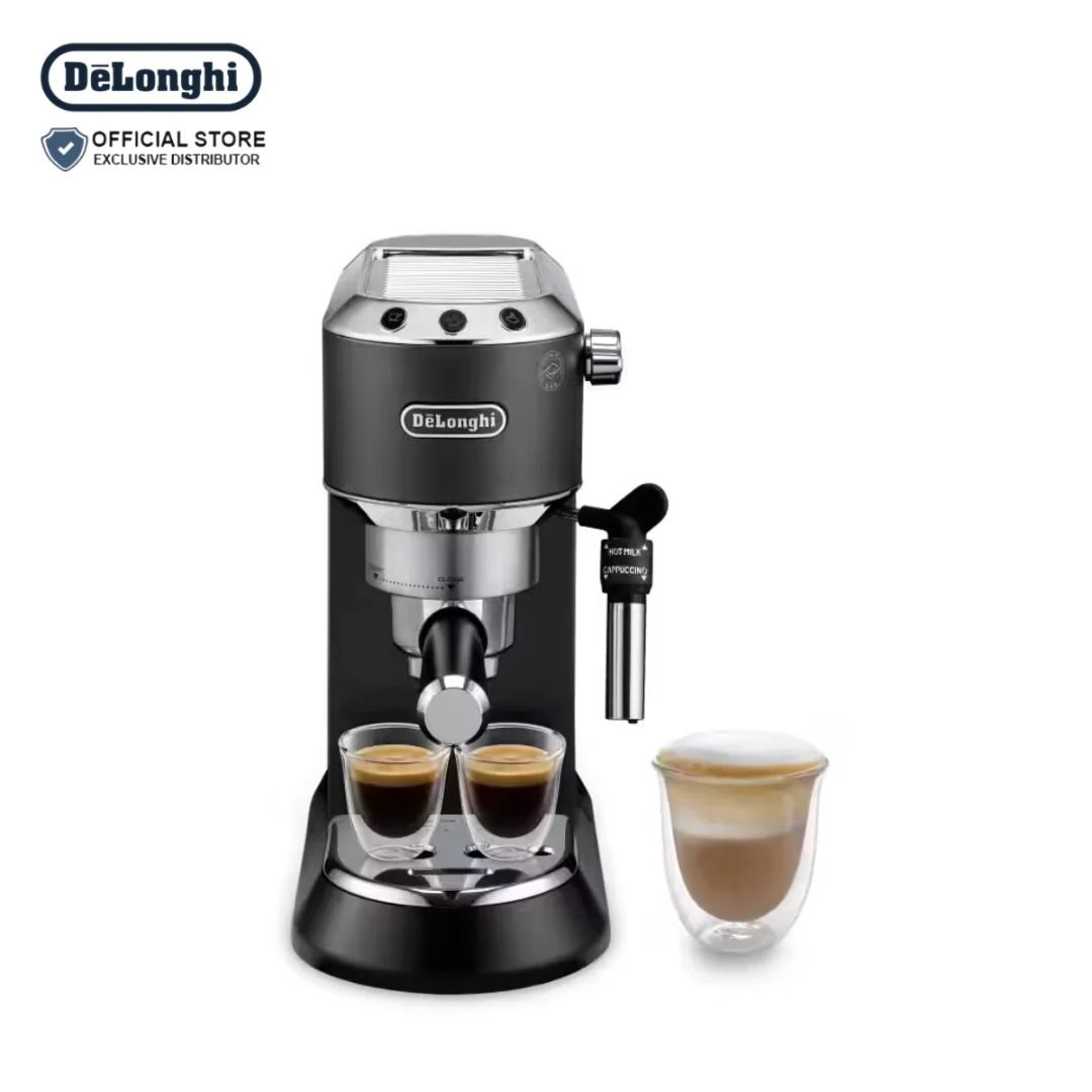 DeLonghi Dedica Espresso Machine (Category: Coffee Machines & Makers) located in Cebu City. Submitted by joyiseo2002 (Listing ID 1465077960, Image 1). Description: RFS: I am no longer using it anymore so it needs a new home. Opting for a Nespresso machine for convenience Bought this 4 years ago, but used for a month only (May 2022 - June 2022). Cebu based!.