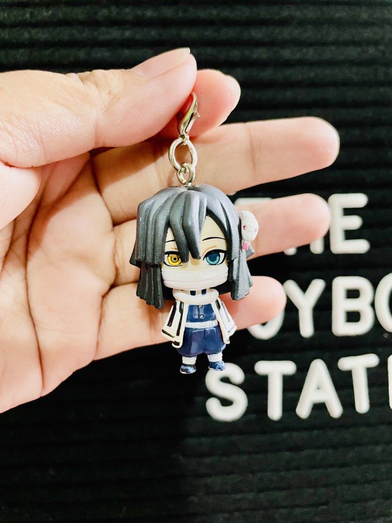 Demon Slayer Obanai Figure Keychain (Category: Interactive Toys) located in Rizal. Submitted by kim.gnzls (Listing ID 1465052818, Image 1). Description: From Japan Box Brand new. Pm for more details (WYSIWYG) ▪ Seabank/Maribank Payment ▪ Flash\JNT\Lalamove 📍 Rodriguez, Rizal.