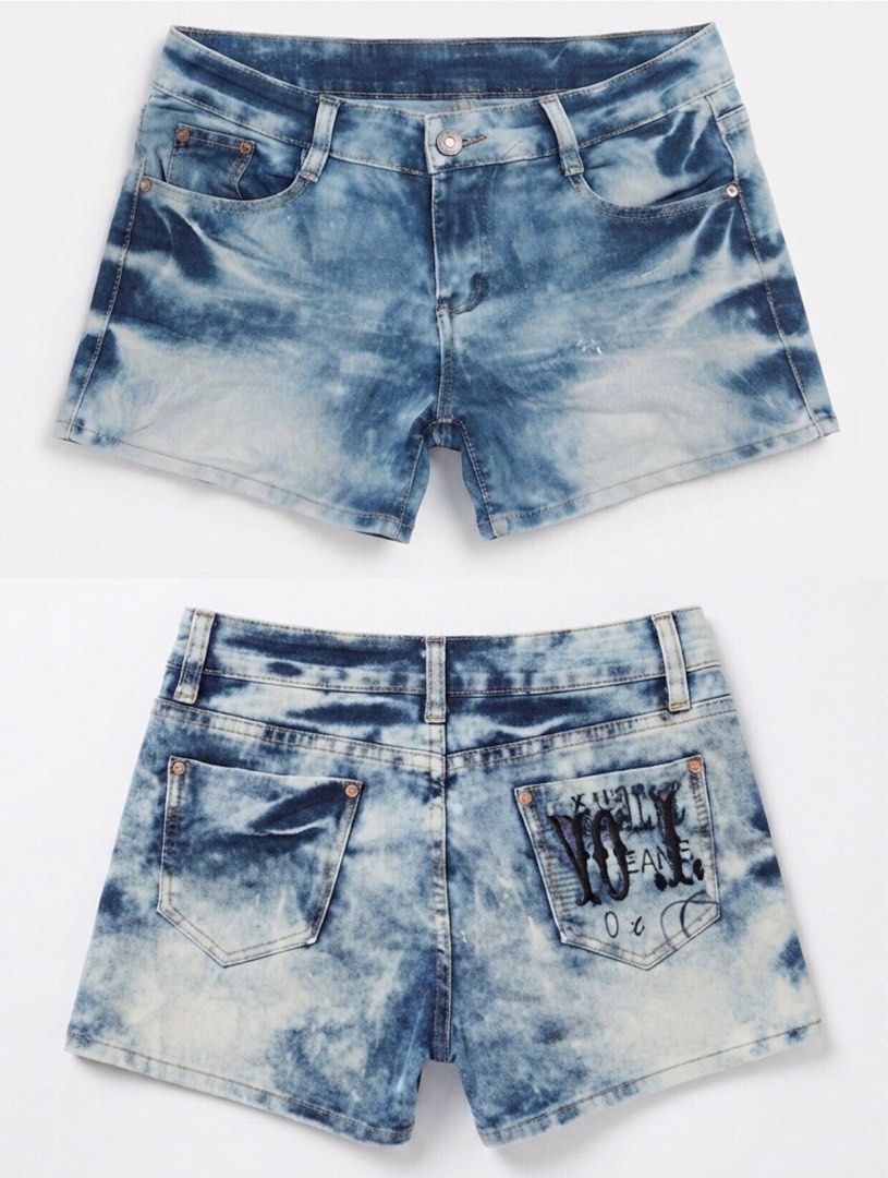 Denim shorts, 49 each (Category: Shorts) located in Paranaque City. Submitted by thriftfits_0708 (Listing ID 1465074914, Image 2). Description: Denim shorts, can do aspack .