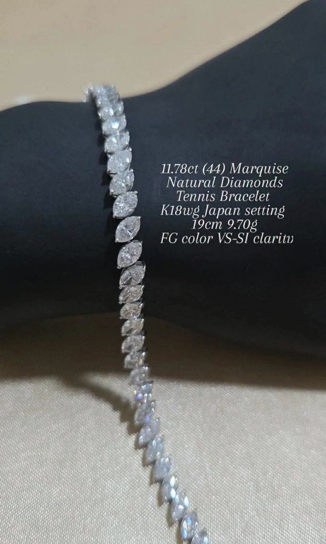 Diamond Bracelet (Category: Bracelets) located in Malolos. Submitted by keenhorse_ef38ab (Listing ID 1465095802, Image 2). Description: Details are posted DM FOR PRICE INQUIRY COD/COP VIA LBC MEETUP WITHIN METRO MANILA.
