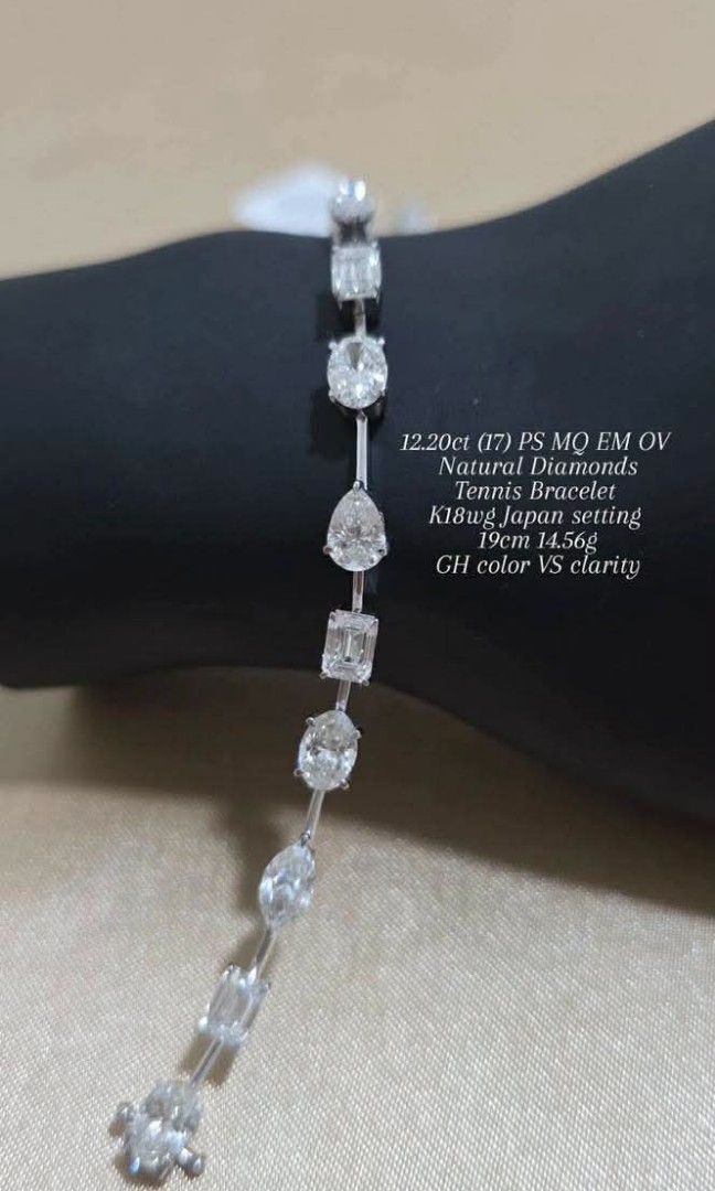 Diamond Bracelet (Category: Bracelets) located in Malolos. Submitted by keenhorse_ef38ab (Listing ID 1465095802, Image 3). Description: Details are posted DM FOR PRICE INQUIRY COD/COP VIA LBC MEETUP WITHIN METRO MANILA.