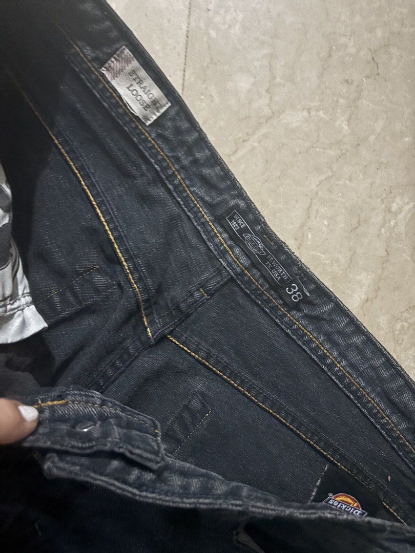 Dickies pants 38 waist (Category: Jeans) located in Manila. Submitted by vintageaccessories (Listing ID 1465015236, Image 2). Description: 37 inches length.