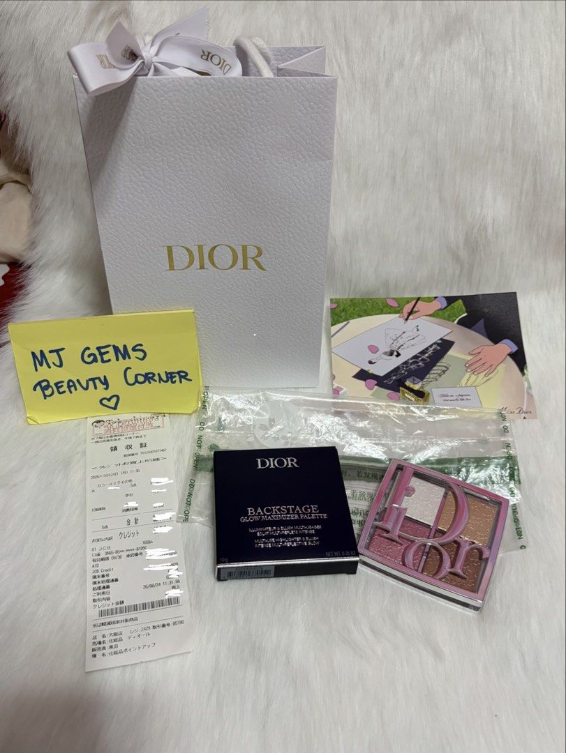 DIor Backstage Highlighter Palette🇯🇵 (Category: Announcements) located in Ozamiz City. Submitted by mjssss (Listing ID 1464970429, Image 3). Description: For sale dior glow maximizer palette from dior store japan with free paper bag and post card🇯🇵 . May proofs of purchase plus receipt and all guarantee all authentic makuha ninyo🇯🇵. 4pcs available nalang shade: universal (best seller shade) 🏷️₱3,249 each nalang only Srp nito ph or ibang se