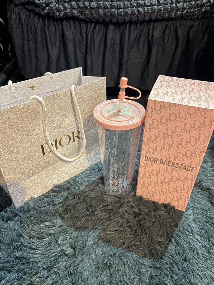 Dior backstage tumbler (Category: Water Bottles & Tumblers) located in Manila. Submitted by hnnhsrmnt (Listing ID 1465093138, Image 1). Description: Dior backstage tumbler gwp With box & paper bag.