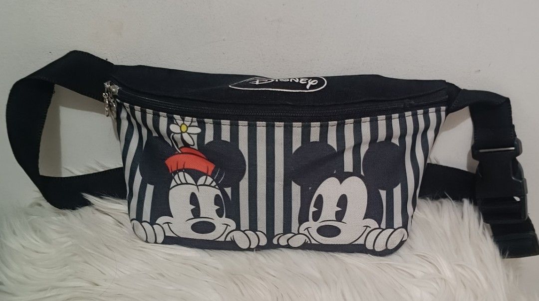 Disney Belt Bag (Category: Babies & Kids Fashion) located in Davao. Submitted by naxarugal (Listing ID 1464975562, Image 1). Description: ukay source no issue size length 10 inches width 3 inches height 4 inches.