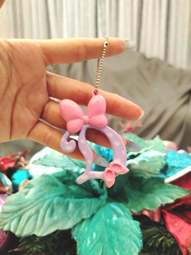 Disney Daisy Duck Initial "D" Keychain Charm (Category: Character Goods) located in San Fernando. Submitted by jpmarketplace2023 (Listing ID 1465028639, Image 1). Description: 💚 All items are authentic from Japan. 💛 MOP: GCash (❌️ GCash Protect) 🩵 MOD: LBC only (❌️ S. Checkout, COD, COP) 💙 Meet-up: Vista Mall, San Fernando, Pampanga 💜 All items are on-hand. 🧡 First to pay gets the item first. ❤️ Breakable items are packed with care and caut