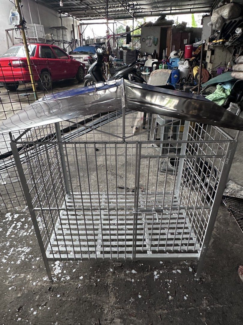 Dog Cage For sale (Category: Homes & Other Pet Accessories) located in Quezon City. Submitted by chonadg (Listing ID 1465129517, Image 2). Description: Dog cage for sale Heavy duty Painted Each size has a different price. We customize based on your size with available on hand..