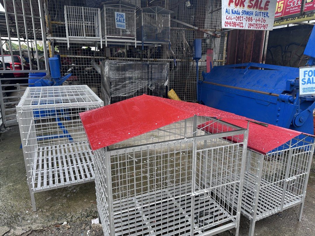Dog Cage For sale (Category: Homes & Other Pet Accessories) located in Quezon City. Submitted by chonadg (Listing ID 1465129517, Image 1). Description: Dog cage for sale Heavy duty Painted Each size has a different price. We customize based on your size with available on hand..