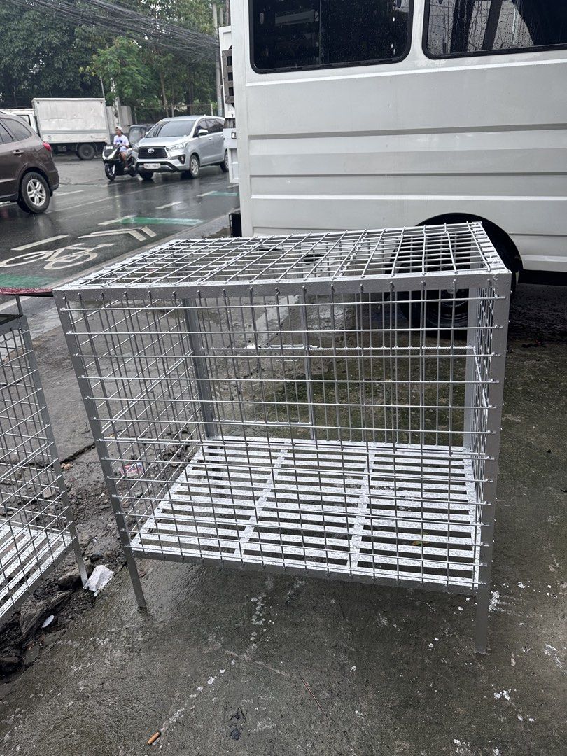 Dog Cage For sale (Category: Homes & Other Pet Accessories) located in Quezon City. Submitted by chonadg (Listing ID 1465129517, Image 3). Description: Dog cage for sale Heavy duty Painted Each size has a different price. We customize based on your size with available on hand..