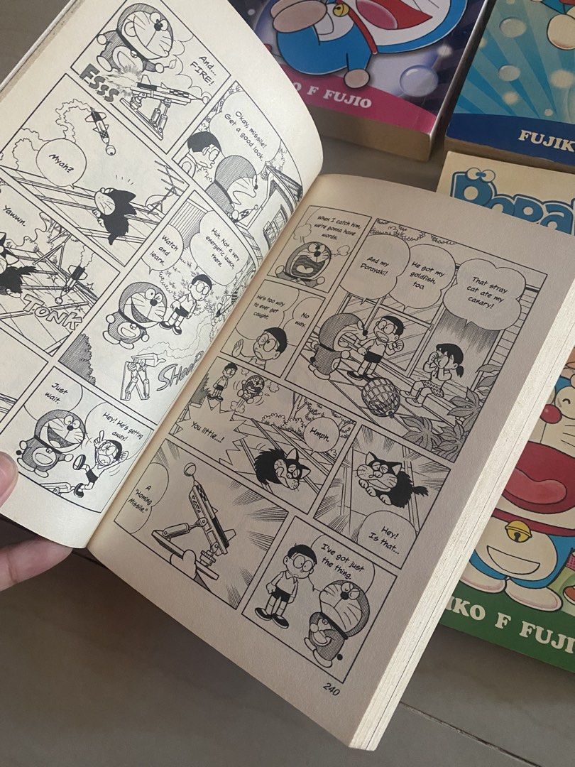 Doraemon Story (Comics Type) (Category: Children's Books) located in Tumauini. Submitted by bihisbyme (Listing ID 1465029169, Image 2). Description: 250 each but if take all, I can give discounted price. Thank you!.