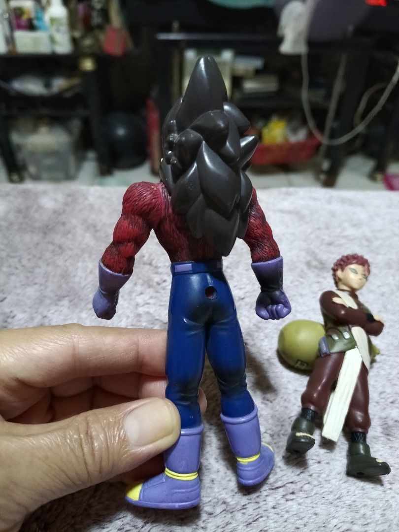 Dragon Ball & Naruto (Category: Figurines & Statues) located in Pasay City. Submitted by marineljapansurplus (Listing ID 1464997728, Image 3). Description: Dragon Ball - Vegeta Naruto -Gaara 2 vintage action figure from the 90s Collectors item As is where is condition Price: ₱1,500 Location : Cabrera Pasay City.