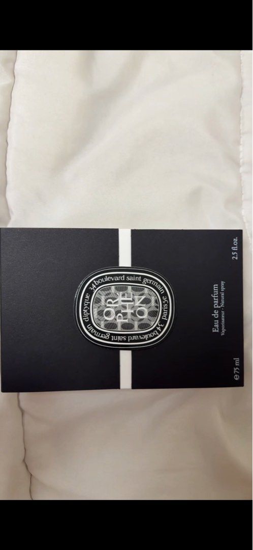 Dyptique Orpheon never been used (Category: Fragrance & Deodorants) located in Manila. Submitted by happydragon_56bba5 (Listing ID 1465082684, Image 3). Description: Hello selling my Dyptique Perfume ORPHEON EDP bought in AYALA CEBU RUSTANS, comes with box paper bag and the receipt. Bought it for 13,500 and selling this for 11k only. Never been used po just spray one time lang kay ge simot but display lang gyud shas ako collection. Rfs- mo buy ko