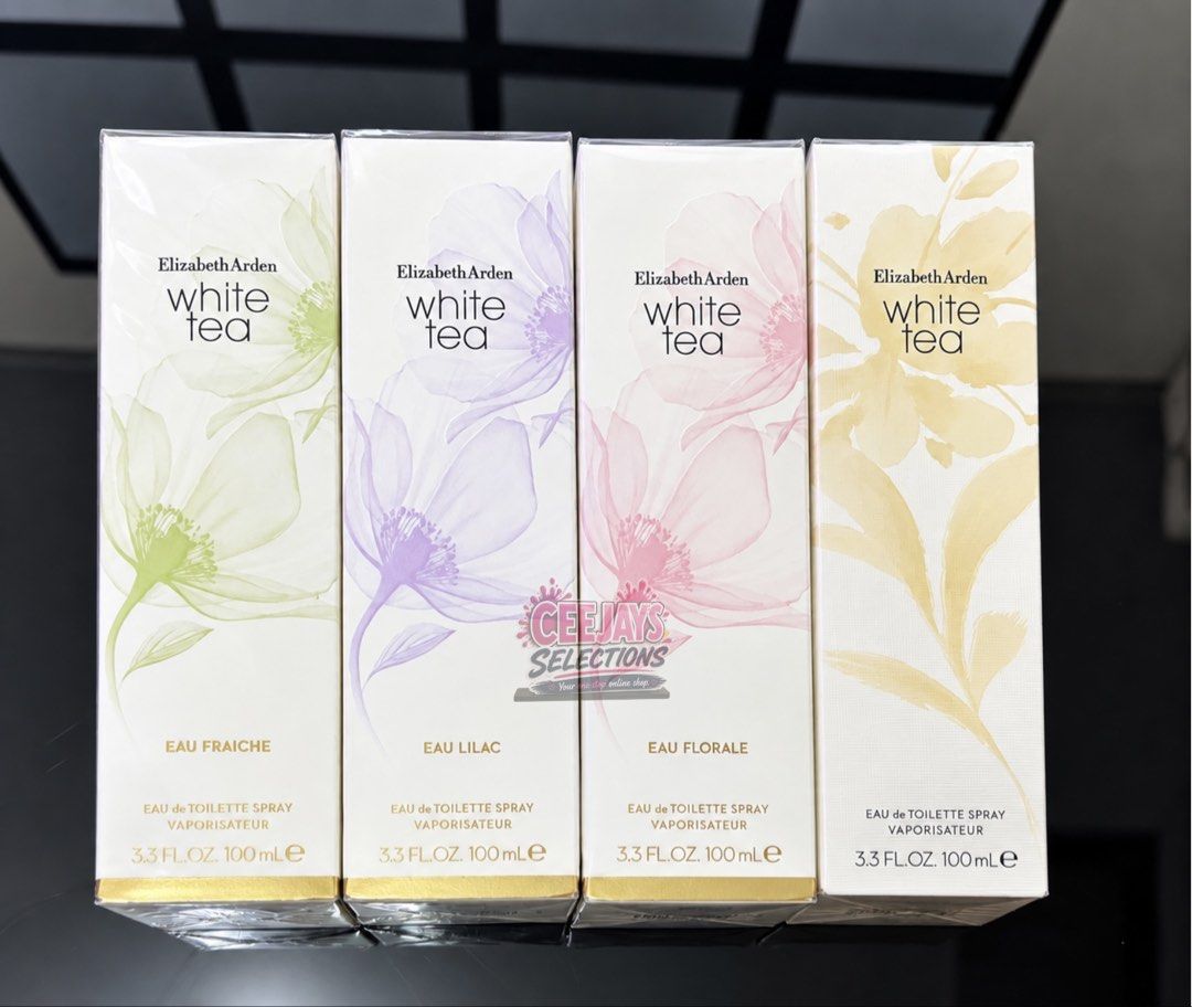 Elizabeth Arden White Tea 100ml (Category: Fragrance & Deodorants) located in Meycauayan. Submitted by ceejaysselections (Listing ID 1464994298, Image 1). Description: ‼️AVAILABLE NOW‼️ All original with 10x money back guarantee if proven fake. 👌🏻.