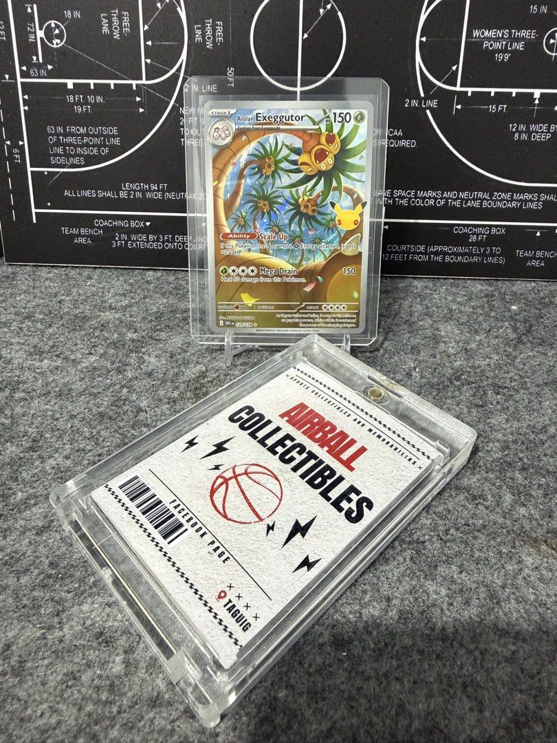 Exeggutor (Category: Raw Singles) located in Taguig. Submitted by airball-collectibles (Listing ID 1465133475, Image 1). Description: FOR TRADE/SALE • Firm with the prices • All cards mnt/nrmnt unless stated Offers are welcome. Will do percentage in trades, in my favor. Cards coming from Taguig. **have vouch thread**.