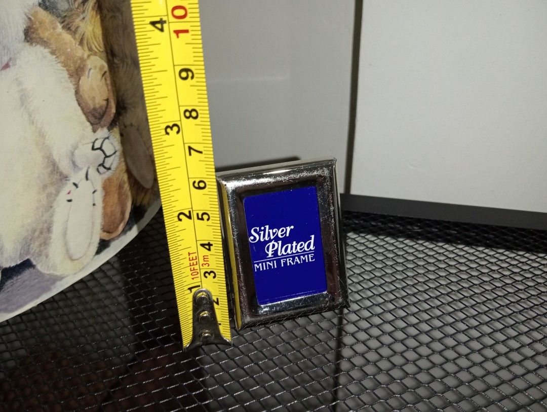F7: SILVER PLATED MINI FRAME (Category: Frames & Pictures) located in Kawit. Submitted by gieclutter (Listing ID 1464970013, Image 2). Description: Flakers and joy reservers are 𝗻𝗼𝘁 𝗮𝗹𝗹𝗼𝘄𝗲𝗱 Actual photos, sized precisely All sales are final—no returns, exchanges, or refunds 𝗖𝗢𝗡𝗗𝗜𝗧𝗜𝗢𝗡: ・𝗟𝗡/𝗔𝗦 𝗜𝗦 ・with glass & stand ・scratches, oxidation 𝗟𝗢𝗖𝗔𝗧𝗜𝗢𝗡: Kawit, Cavite 𝗠𝗢𝗣: 𝗣𝗙/NO COD Item price + ₱𝟳𝟱 Minimum SF *rate