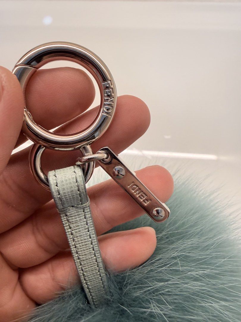 Fendi Fox Fur Pom-Pom Bag Charm (Category: Charms) located in Quezon City. Submitted by goodfindsforyou (Listing ID 1465170519, Image 2). Description: Brand new price: 20k+ Preloved price: 12k+.