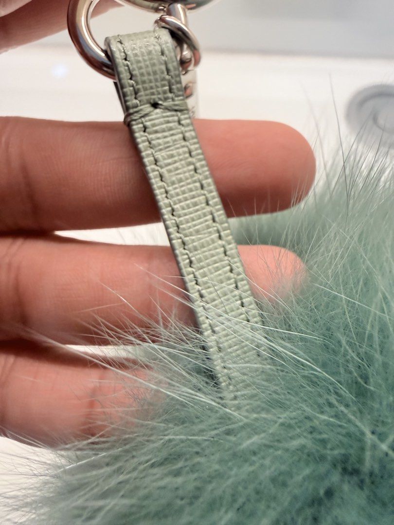 Fendi Fox Fur Pom-Pom Bag Charm (Category: Charms) located in Quezon City. Submitted by goodfindsforyou (Listing ID 1465170519, Image 3). Description: Brand new price: 20k+ Preloved price: 12k+.