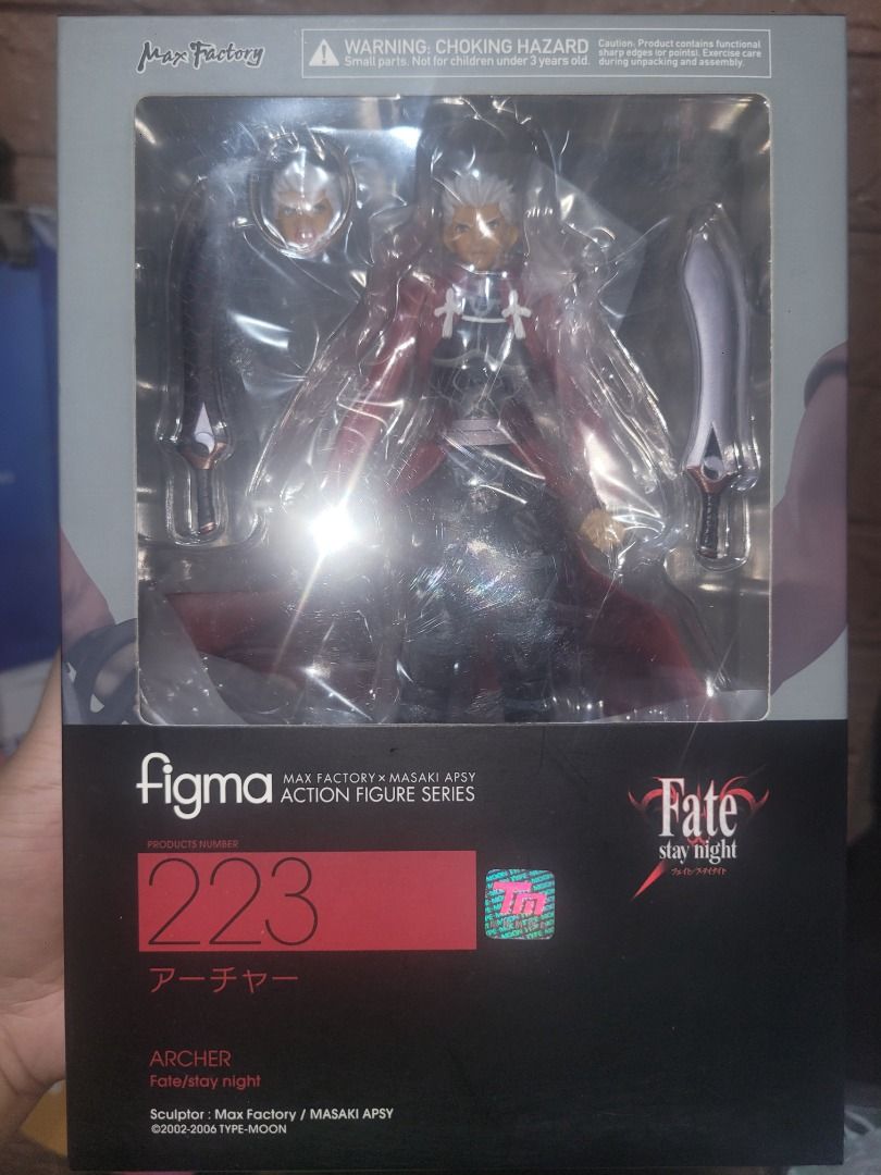 Figma 223 Archer Emiya (Category: Figurines & Statues) located in Manila. Submitted by gimsamonte (Listing ID 1464972976, Image 1). Description: MISB.