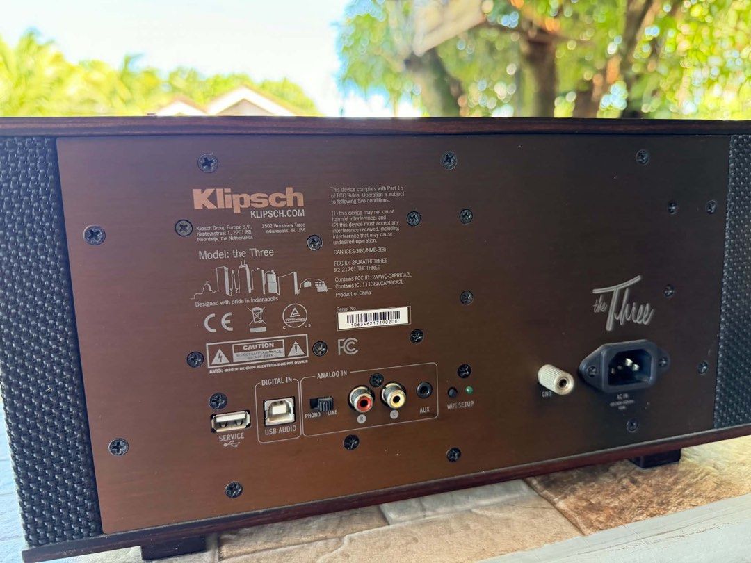 First Gen Klipsch the Three Heritage Speaker (Category: Soundbars, Speakers & Amplifiers) located in Manaoag. Submitted by sanjuanshaira28 (Listing ID 1464999213, Image 2). Description: Selling First Gen Klipsch the Three Heritage Speaker. Good as new. Working perfectly. Good for studio, gaming room or kahoy vibe displays. Original Price was $399 or ₱25,000 Selling it now for just ₱10,000.