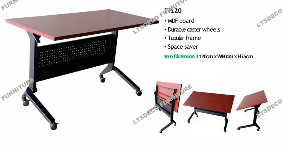 FOLDABLE TABLE OFFICE FURNITURE (Category: Office Furniture & Fixtures) located in Quezon City. Submitted by youngearth_667e84 (Listing ID 1465010263, Image 1). Description: 📌Please note: Prices shown are for reference only 📌STARTING PRICE: ₱9,000 Actual price may vary depending on size, material, quantity, and specifications. LTSDECO Home and Office Furniture Trading MANUFACTURER • FABRICATOR • SUPPLIER 📲 V i b e r : +63 923 841 8065 HIGHER P