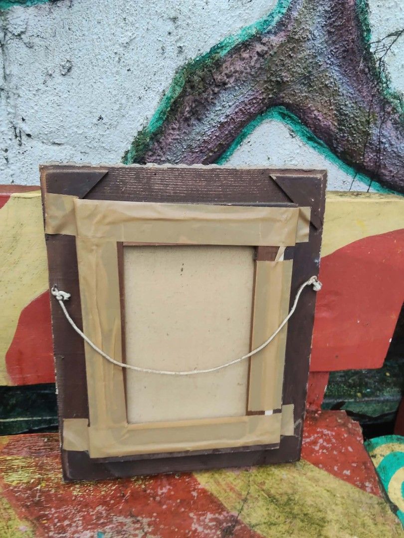For sale old paintinh (Category: Frames & Pictures) located in Caloocan City. Submitted by kaymatias (Listing ID 1464990078, Image 3). Description: for sale old painting frame size .15x18inches painting..9x12.5 inches.