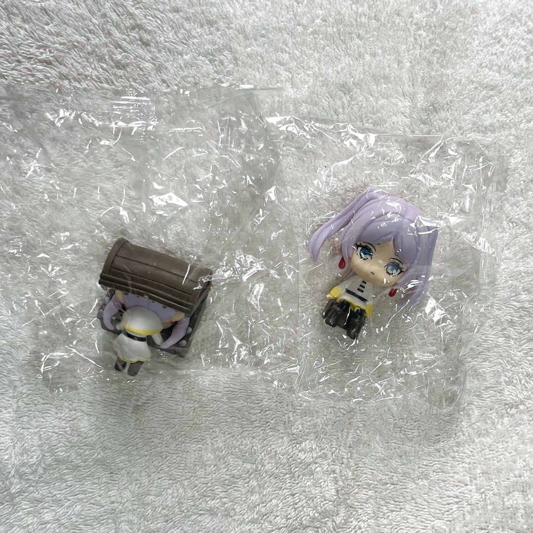 Frieren Figure Set (Category: Figurines & Statues) located in San Mateo. Submitted by g.stuff (Listing ID 1464986400, Image 2). Description: - Frieren anime figure set - Includes the iconic mimic chest scene and a sitting version - Brand new, unopened, and still in original plastic packaging - Perfect addition to any anime collection or desk setup 💰MOP: BPI/BDO/Gcash ▪️To view more items, visit my profile: carousell.com/g.stuff.