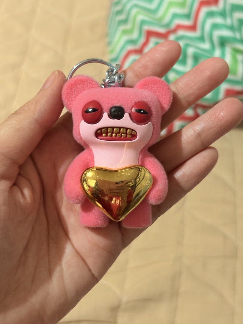 Fuggler Ultra Rare Keychain Gold Edition (Category: Charms) located in Manila. Submitted by strawbbmilkshake (Listing ID 1465052469, Image 1). Description: Had this displayed for a few weeks. RFS: not needed anymore. Negotiable pa po slightly. .