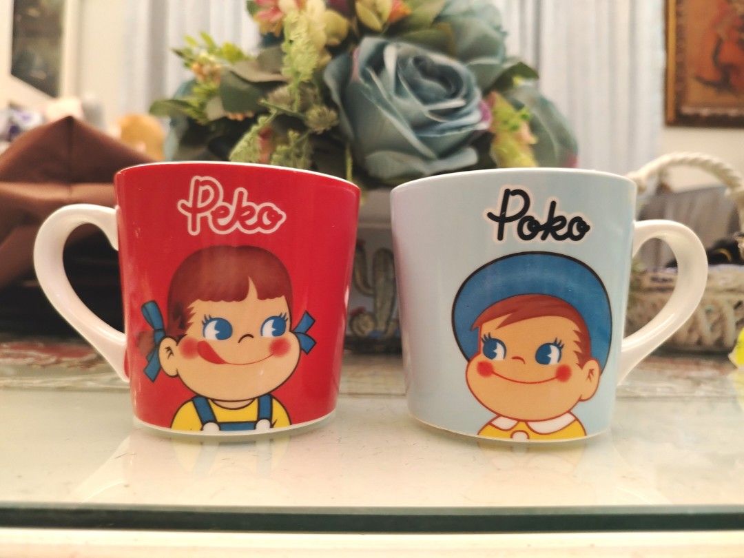 Fujiya Peko & Poko Couple Mug Set (Category: Coffee & Tea Tableware) located in San Fernando. Submitted by jpmarketplace2023 (Listing ID 1465053388, Image 1). Description: 💚 All items are authentic from Japan. 💛 MOP: GCash (❌️ GCash Protect) 🩵 MOD: LBC only (❌️ S. Checkout, COD, COP) 💙 Meet-up: Vista Mall, San Fernando, Pampanga 💜 All items are on-hand. 🧡 First to pay gets the item first. ❤️ Breakable items are packed with care and caution.