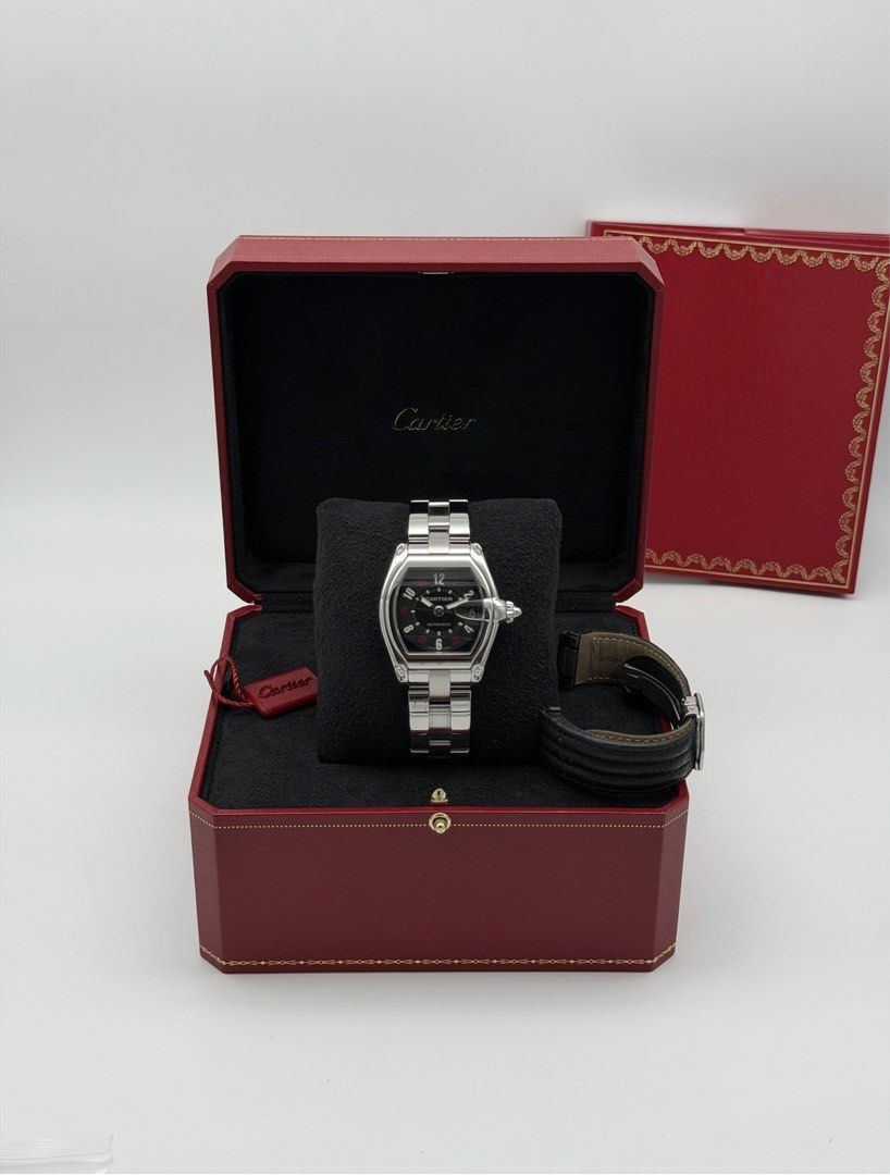 Fullset Roadster Black Roulette/ Las Vegas Dial (Category: Luxury Watches) located in Manila. Submitted by timelesseleganceph (Listing ID 1465043165, Image 2). Description: Fullset Roadster Black Roulette/ Las Vegas Dial Reference W62002V3 Size Large 37mm Automatic Movement Undated, Local AD Complete/Fullset - Watch, Box & Warranty Paper, Extra Leather Strap.