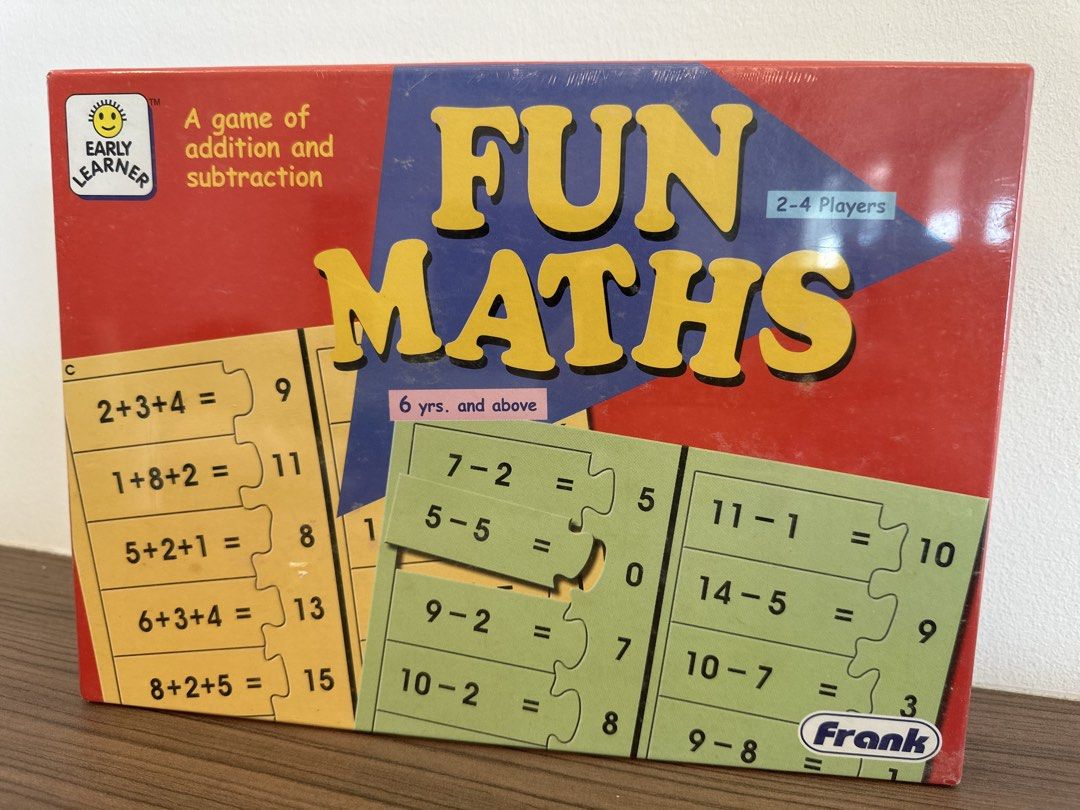 Fun Maths! (Category: Board Games & Puzzles) located in Singapore. Submitted by sigur_ros (Listing ID 1464977982, Image 1). Description: .