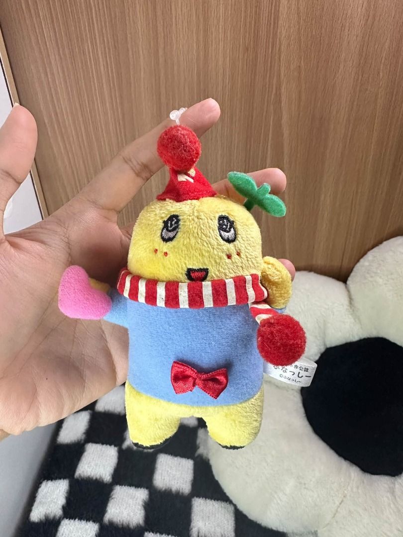 Funassyi Pink Heart Version Bag Charm Strap Keychain (Category: Plushies & Soft Toys) located in Quezon City. Submitted by genie.fluff (Listing ID 1465158665, Image 1). Description: .
