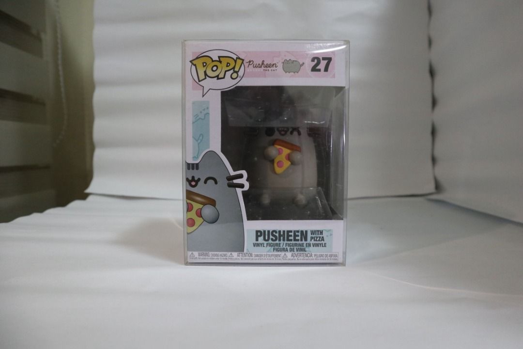 Funko Pop Pusheen With Pizza 27 (Category: Designer & Blind Box Toys) located in Antipolo. Submitted by sophiah09 (Listing ID 1465069894, Image 1). Description: RFS: Decluttering Product Details: Authentic Good Smile Company Nendoroid Funko Pop Vinyl Figure #27 - Pusheen Eating Pizza Brand new and sealed in original packaging Includes all original accessories Ideal for collectors Please check the photos for the exact box condition ✨ Comes with a 