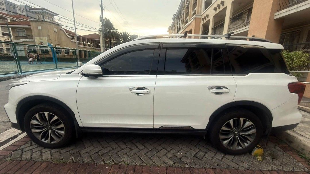 GAC GS8 (Category: Used Cars) located in Caloocan City. Submitted by luscioushairmiks (Listing ID 1464986439, Image 3). Description: GAC GS8 SUV 2021 model Color: White Odo: 28k km First owner Gas 7 seater Automatic All wheel drive Casa Maintained No issues Selling for 780k RFS: May bagong kotse Pasig City viewing Clean docs.