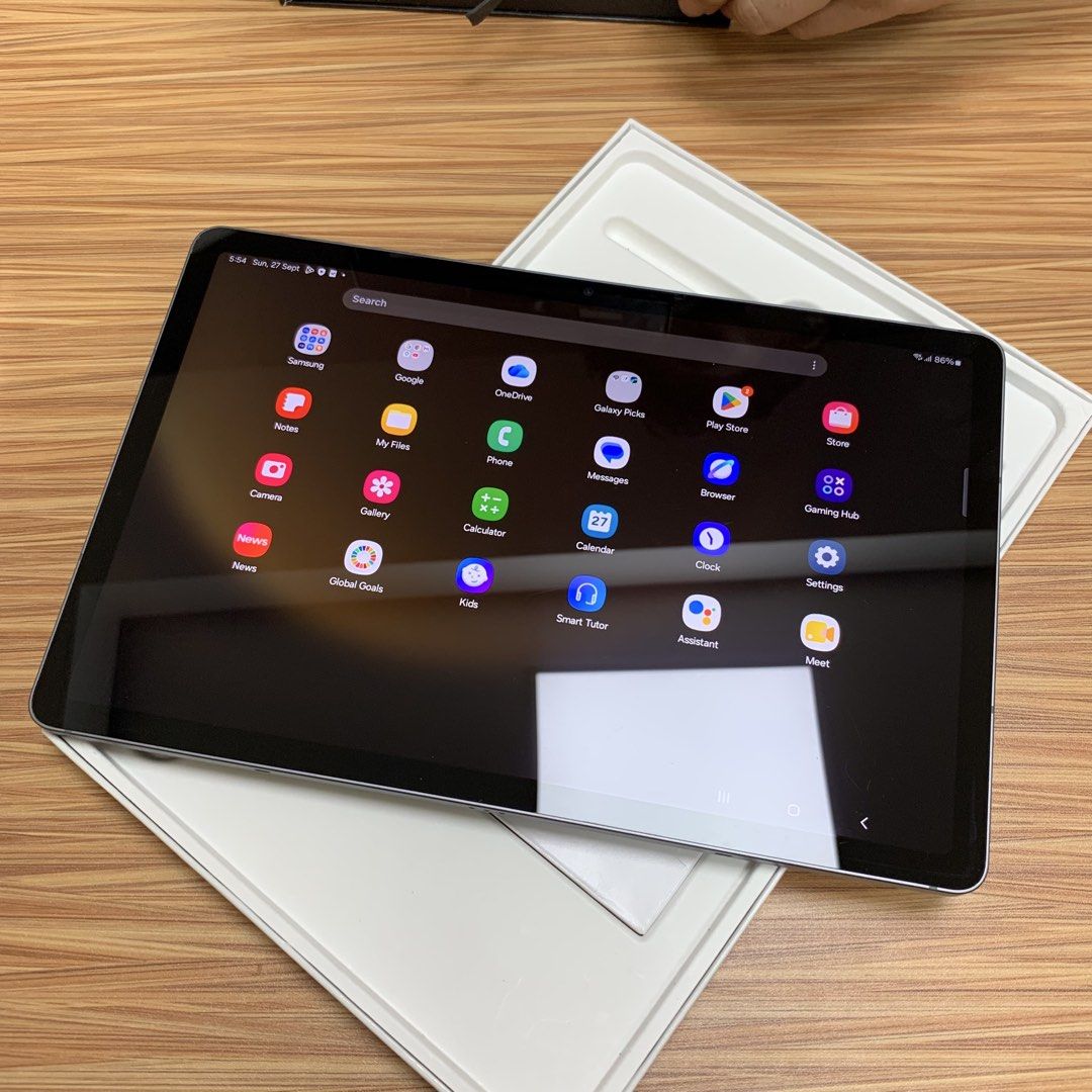 GALAXY TAB S9 FE (Category: Android) located in Manila. Submitted by abidensol06041 (Listing ID 1464988682, Image 2). Description: GALAXY TAB S9 FE+ 5G 128GB / 6GB RAM P 20,990 🏷️ / Mall pull out 📦 SRP: P 31,990 ❌ P 20,990 ✅ NTC APPROVED ✅ FREEBIES: Charger, powerbank, Headset & injector 🚚AVAILABLE COD/COP • LBC 🤝AVAILABLE MEET-UP 📍 LOC: COMMWEALTH Q.C.