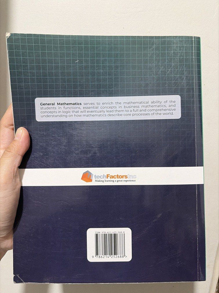 General Mathematics created with GeoGebra (Category: Textbooks) located in Manila. Submitted by Miss_KSJ (Listing ID 1465118567, Image 2). Description: Techfactors Good as new No markings.