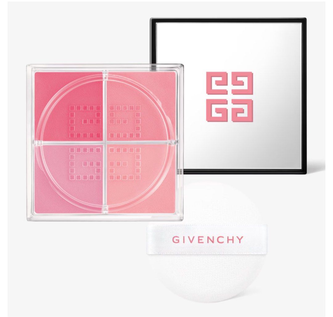Givenchy Prisme Libre Blush 2 Taffetas Rosé (Category: Makeup) located in Makati City. Submitted by thevault88 (Listing ID 1465125769, Image 1). Description: - Authentic luxury makeup: Givenchy Prisme Libre Blush - Shade: 2 Taffetas Rosé (stunning four-color loose powder blush) - Condition: Brand new, unopened in original box - Inclusions: Compact with built-in mirror and matching application puff RFS: have 2 of the same shade .