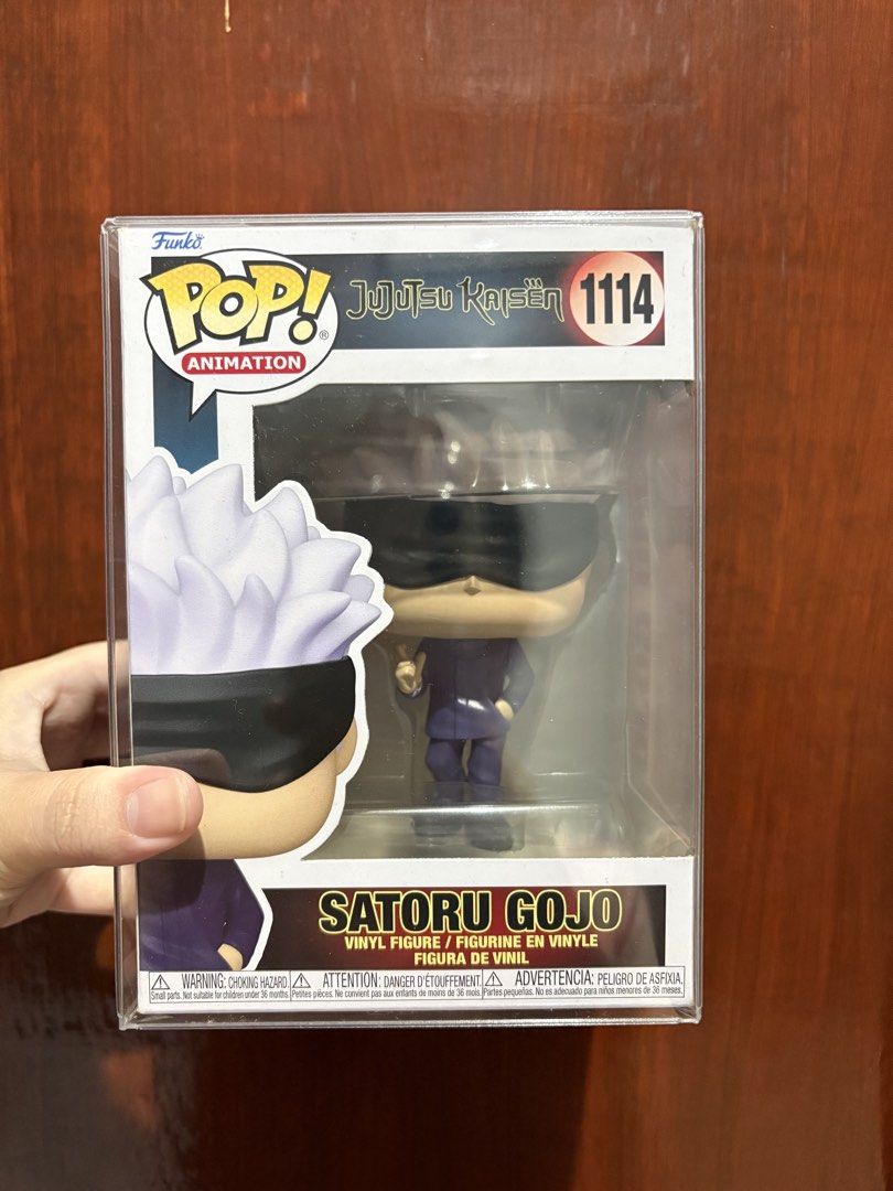 Gojo Satoru Funko Pop (Category: Figurines & Statues) located in Manila. Submitted by librolaneph (Listing ID 1465044060, Image 1). Description: - Brandnew - With protective box.