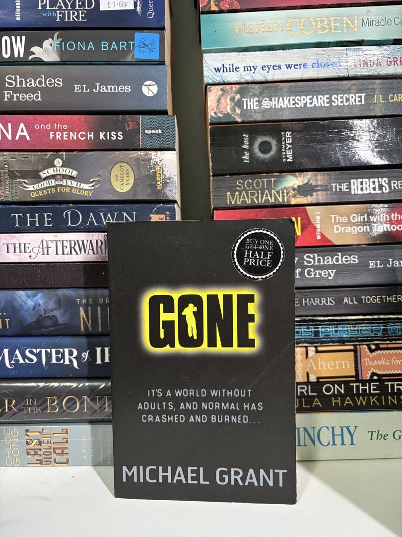 Gone Series by Michael Grant (Category: Storybooks) located in Pasay City. Submitted by previous.chapters (Listing ID 1464990972, Image 2). Description: Orders can be PAYO or COD Please note price listed is PAYO price, for COD orders there will be an additional fee due to shapi deductions. 📍Location: Pasay City 💵MOP: Gcash | Bank Transfer 🚚MOD: Shapi Check Out | Lalamove 📚Happy Book Shopping!📚.