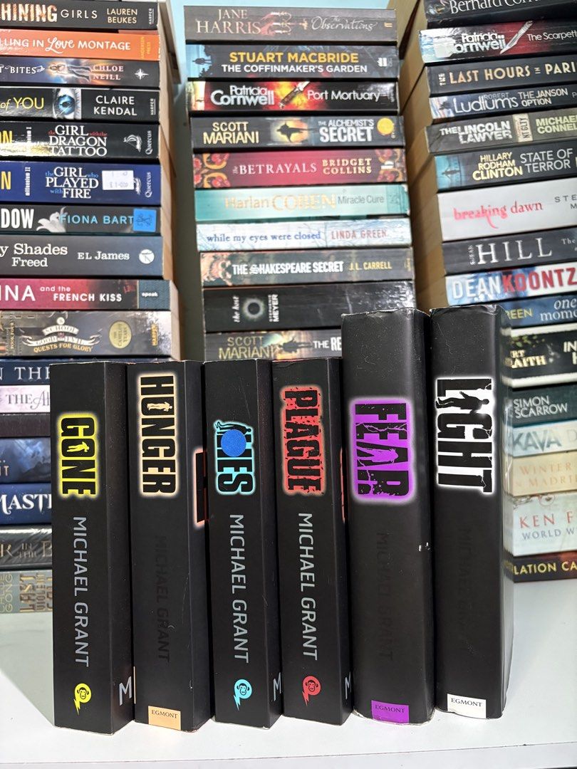 Gone Series by Michael Grant (Category: Storybooks) located in Pasay City. Submitted by previous.chapters (Listing ID 1464990972, Image 1). Description: Orders can be PAYO or COD Please note price listed is PAYO price, for COD orders there will be an additional fee due to shapi deductions. 📍Location: Pasay City 💵MOP: Gcash | Bank Transfer 🚚MOD: Shapi Check Out | Lalamove 📚Happy Book Shopping!📚.