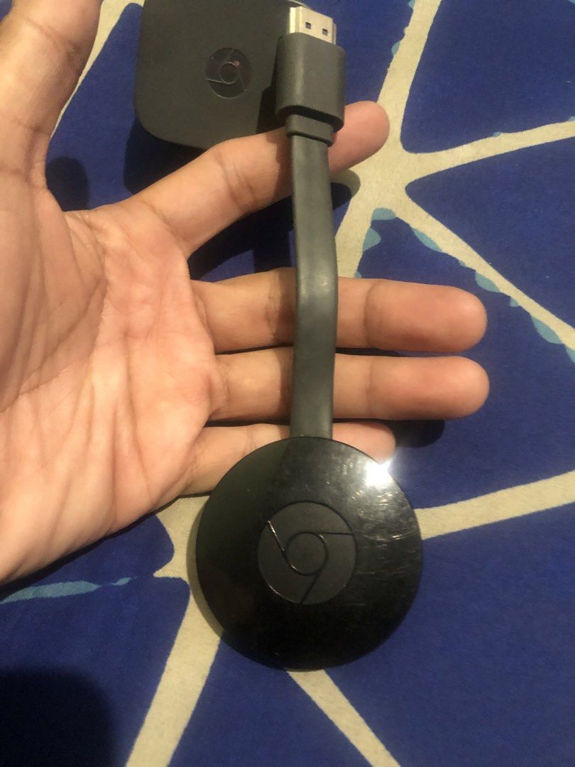 Google Chromecast 2nd gen (Category: Entertainment Systems & Smart Home Devices) located in Quezon City. Submitted by markgolveo (Listing ID 1465032664, Image 3). Description: Google Chromecast 2nd gen Tested working properly With unit and original power brick With replacement cable.